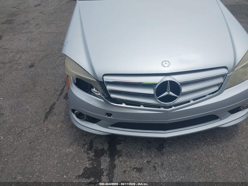 2010 Mercedes-benz C-klasse VIN WDDGF5EB4AR103025 IAAI salvage auction — UNKNOWN, Rebuildable (Florida), sold $400 on 2026-07-21 (photo 6)