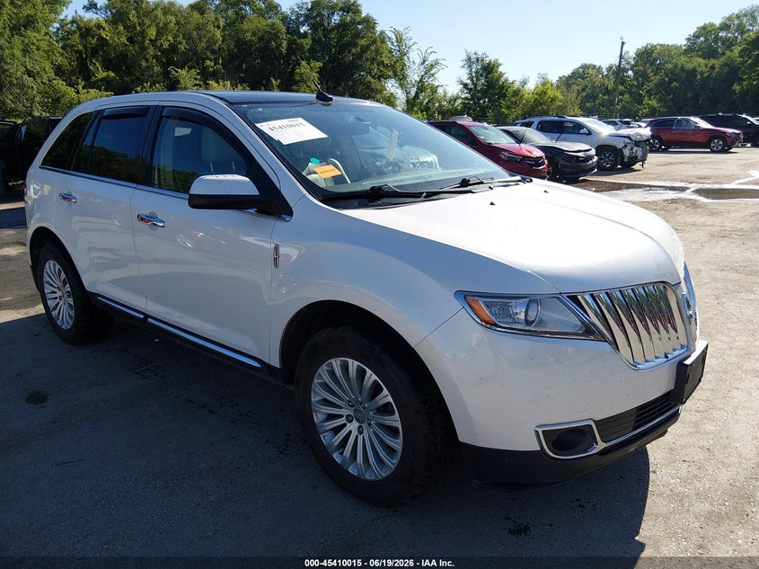 2013 Lincoln Mkx VIN 2LMDJ6JK2DBL25111 IAAI salvage auction — HAIL, Salvage (Kansas), sold $2,700 on 2026-07-09 (photo 1)