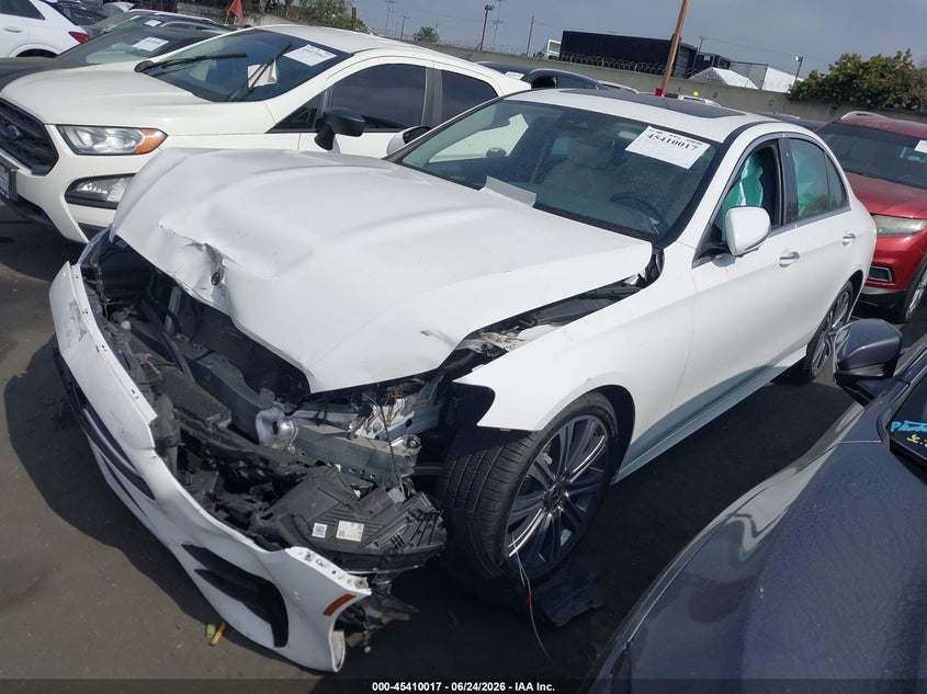 2021 Mercedes-benz E-klasse VIN W1KZF8DB5MA906148 IAAI salvage auction — FRONT END, Salvage Title, sold $9,300 on 2026-08-01 (photo 2)