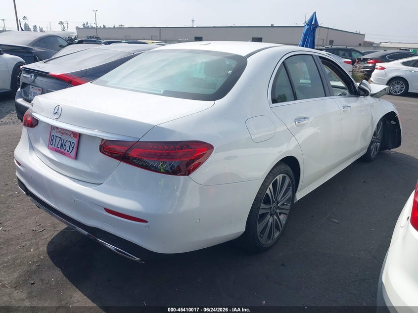 2021 Mercedes-benz E-klasse VIN W1KZF8DB5MA906148 IAAI salvage auction — FRONT END, Salvage Title, sold $9,300 on 2026-08-01 (photo 4)