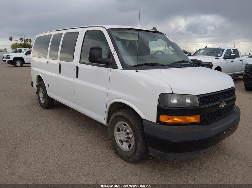 2019 Chevrolet Express 2500 VIN 1GAWGEFG9K1283480 — IAAI salvage auction photo