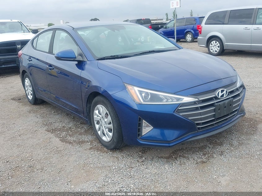 2020 Hyundai Elantra VIN 5NPD74LF7LH612675 IAAI salvage auction — NORMAL WEAR, Sf97 (California), sold $8,100 on 2026-07-28 (photo 1)