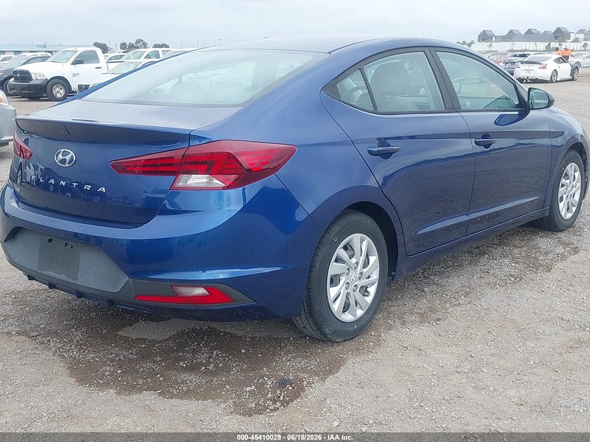 2020 Hyundai Elantra VIN 5NPD74LF7LH612675 IAAI salvage auction — NORMAL WEAR, Sf97 (California), sold $8,100 on 2026-07-28 (photo 4)