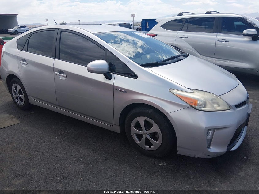 2013 Toyota Prius VIN JTDKN3DU9D5541291 IAAI salvage auction — NORMAL WEAR, Clear (Nevada), sold $3,400 on 2026-07-17 (photo 1)