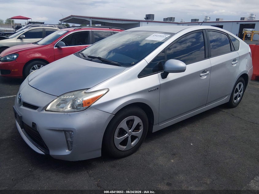 2013 Toyota Prius VIN JTDKN3DU9D5541291 IAAI salvage auction — NORMAL WEAR, Clear (Nevada), sold $3,400 on 2026-07-17 (photo 2)