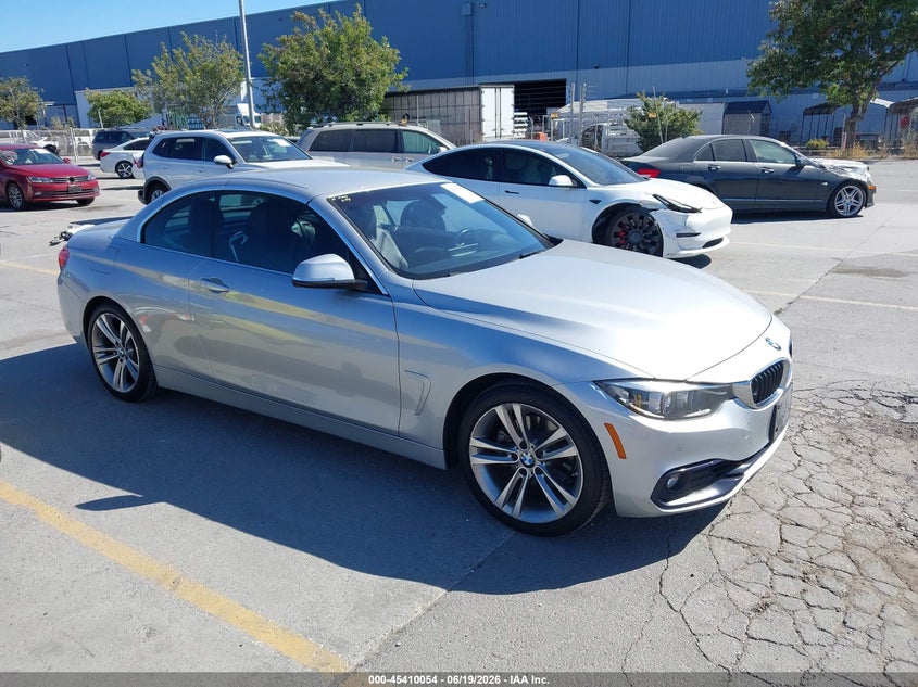 2018 BMW 4er VIN WBA4Z1C50JEC70905 IAAI salvage auction — UNKNOWN, Salvage (California), sold $6,550 on 2026-07-06 (photo 1)
