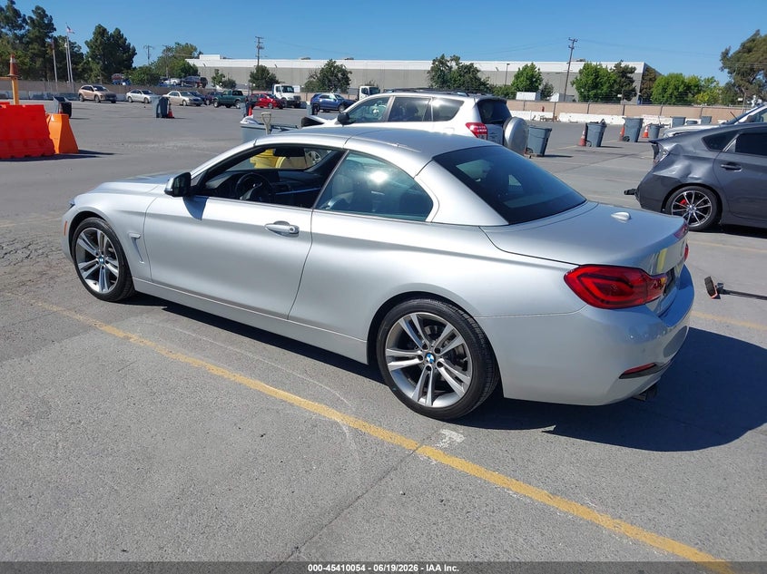 2018 BMW 4er VIN WBA4Z1C50JEC70905 IAAI salvage auction — UNKNOWN, Salvage (California), sold $6,550 on 2026-07-06 (photo 3)