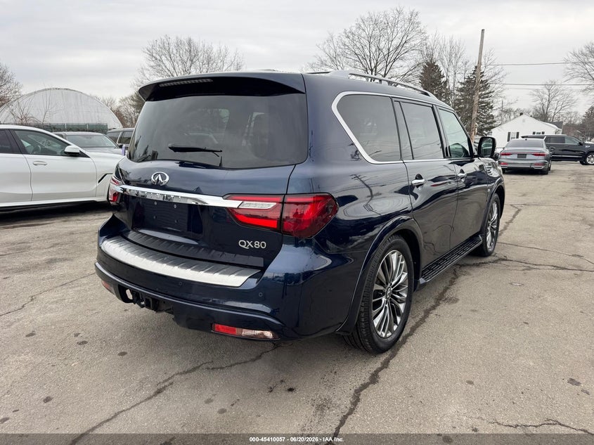 2019 Infiniti Qx80 VIN JN8AZ2NE5K9226385 IAAI salvage auction — UNKNOWN, Clear (Pennsylvania), sold $10,900 on 2026-07-19 (photo 4)