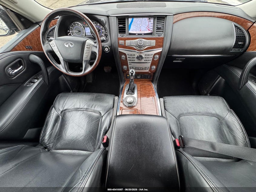 2019 Infiniti Qx80 VIN JN8AZ2NE5K9226385 IAAI salvage auction — UNKNOWN, Clear (Pennsylvania), sold $10,900 on 2026-07-19 (photo 8)