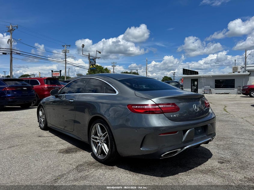 2018 Mercedes-benz E-klasse VIN WDD1J6FBXJF010617 IAAI salvage auction — UNKNOWN, Clear (Florida), sold $6,850 on 2026-07-18 (photo 3)