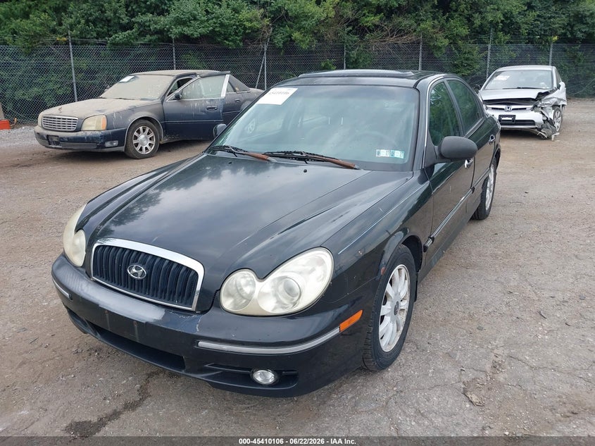 2002 Hyundai Sonata VIN KMHWF35H42A712514 IAAI salvage auction — NORMAL WEAR, Clear (Pennsylvania), sold $350 on 2026-07-10 (photo 2)
