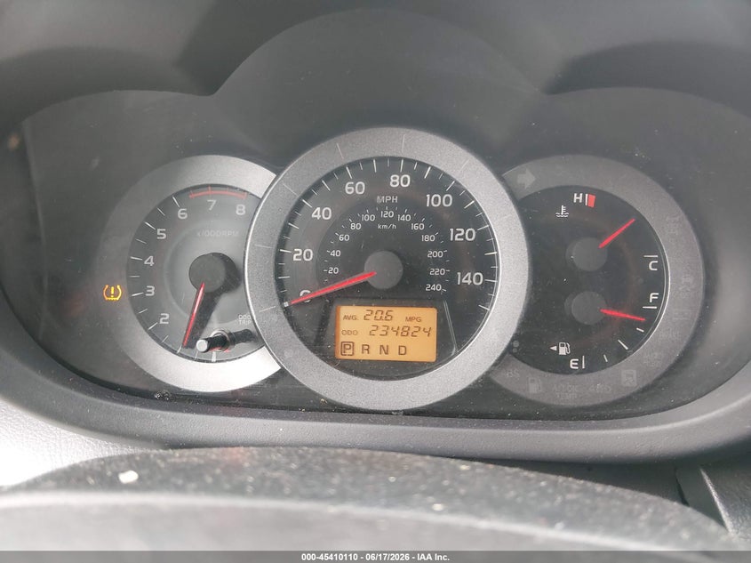 2009 Toyota Rav4 VIN JTMBK32V495073207 IAAI salvage auction — NORMAL WEAR, Original (Kentucky), sold $1,250 on 2026-07-13 (photo 7)