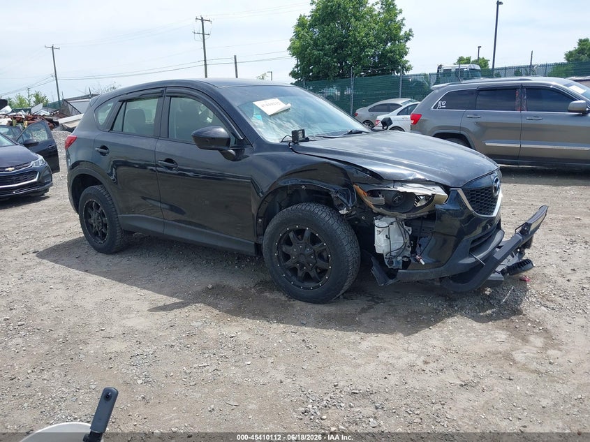 2013 Mazda Cx-5 VIN JM3KE4BE8D0119714 IAAI salvage auction — SIDE, Salvage (Pennsylvania), sold $1,150 on 2026-07-11 (photo 1)
