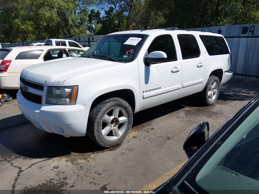 2008 Chevrolet Suburban 1500 VIN 3GNFK16388G159682 IAAI salvage auction — REAR END, Salvage (Utah), sold $775 on 2026-07-09 (photo 2)