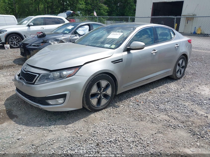 2012 Kia VIN KNAGM4AD7C5020908 IAAI salvage auction — FRONT END, Salvage Title, sold $100 on 2026-07-14 (photo 2)