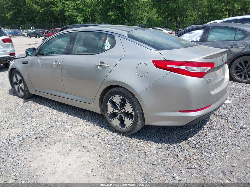 2012 Kia VIN KNAGM4AD7C5020908 IAAI salvage auction — FRONT END, Salvage Title, sold $100 on 2026-07-14 (photo 3)
