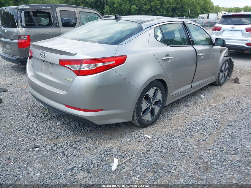 2012 Kia VIN KNAGM4AD7C5020908 IAAI salvage auction — FRONT END, Salvage Title, sold $100 on 2026-07-14 (photo 4)