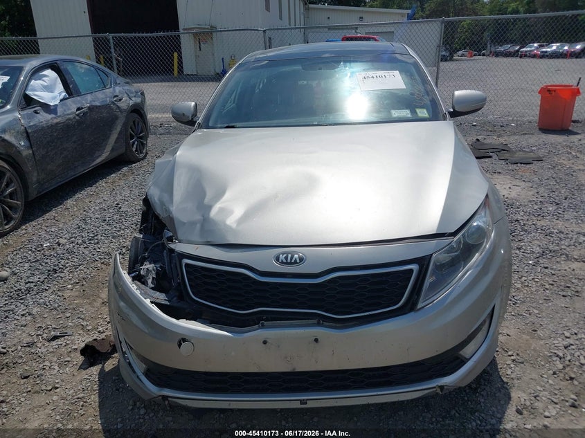 2012 Kia VIN KNAGM4AD7C5020908 IAAI salvage auction — FRONT END, Salvage Title, sold $100 on 2026-07-14 (photo 6)