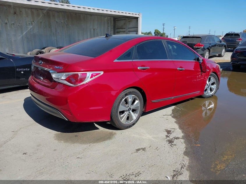 2012 Hyundai VIN KMHEC4A47CA026837 IAAI salvage auction — RIGHT FRONT, Salvage Title, sold $775 on 2026-07-22 (photo 4)