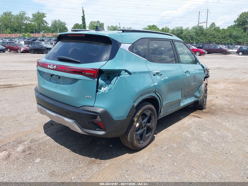 2026 Kia Seltos VIN KNDERCAA5T7877373 IAAI salvage auction — FRONT END, Salvage Title, sold $5,100 on 2026-07-24 (photo 4)