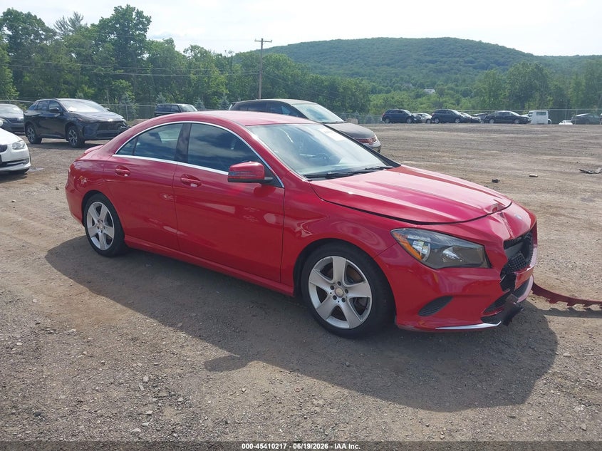 2017 Mercedes-benz Cla-klasse VIN WDDSJ4GB4HN408218 IAAI salvage auction — FRONT END, Salvage (New Jersey), sold $25 on 2026-07-30 (photo 1)