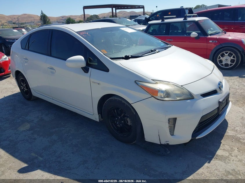 2012 Toyota Prius VIN JTDKN3DU4C5417590 IAAI salvage auction — NORMAL WEAR, Clear - Dealer Only (California), sold $3,050 on 2026-07-09 (photo 1)