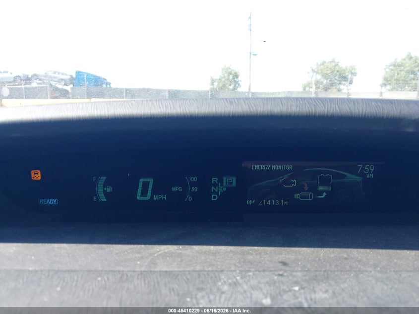 2012 Toyota Prius VIN JTDKN3DU4C5417590 IAAI salvage auction — NORMAL WEAR, Clear - Dealer Only (California), sold $3,050 on 2026-07-09 (photo 7)