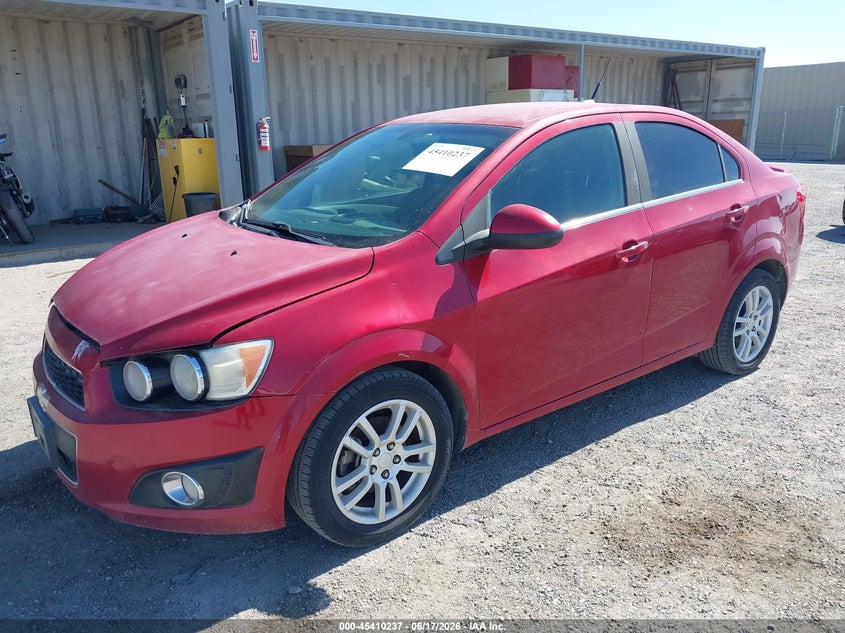 2014 Chevrolet SONIC VIN 1G1JC5SG3E4129149 IAAI salvage auction — NORMAL WEAR, Clear (California), sold $250 on 2026-07-09 (photo 2)