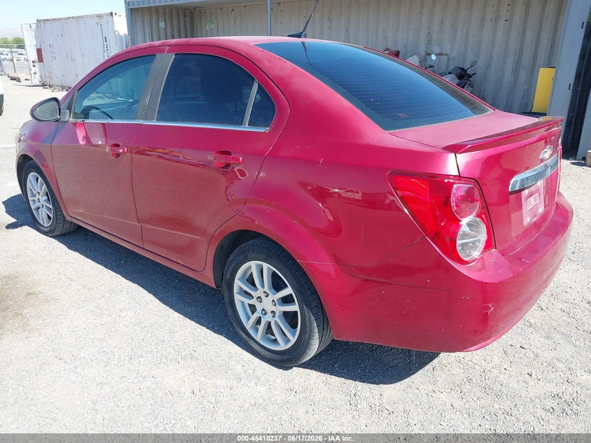 2014 Chevrolet SONIC VIN 1G1JC5SG3E4129149 IAAI salvage auction — NORMAL WEAR, Clear (California), sold $250 on 2026-07-09 (photo 3)