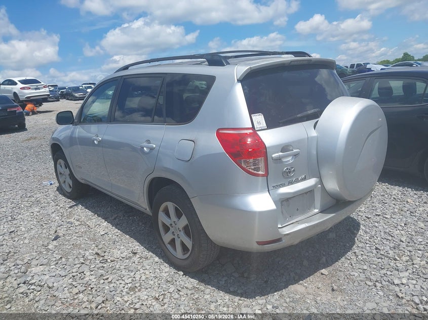 2008 Toyota Rav4 VIN JTMZD31V985086558 IAAI salvage auction — NORMAL WEAR, Clear (Tennessee), sold $1,500 on 2026-07-09 (photo 3)