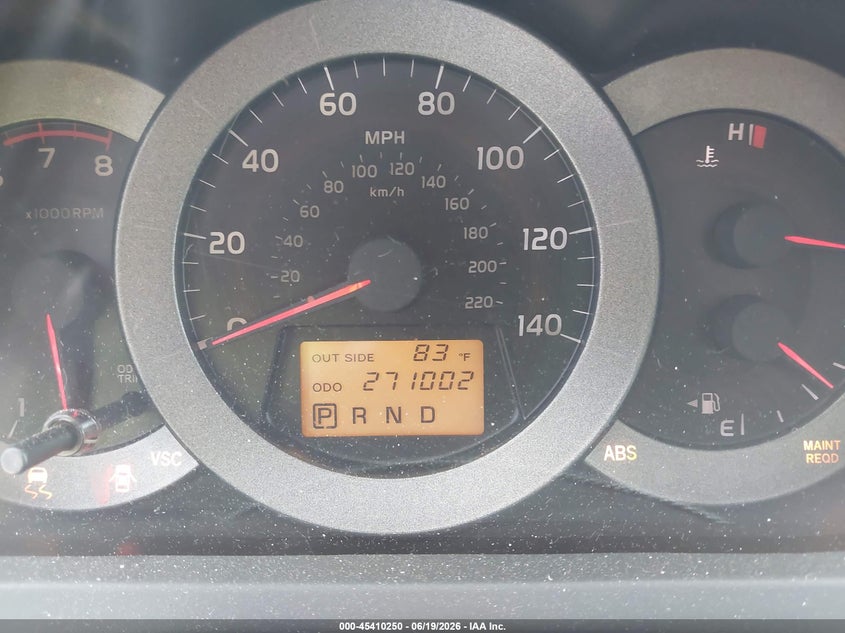 2008 Toyota Rav4 VIN JTMZD31V985086558 IAAI salvage auction — NORMAL WEAR, Clear (Tennessee), sold $1,500 on 2026-07-09 (photo 7)