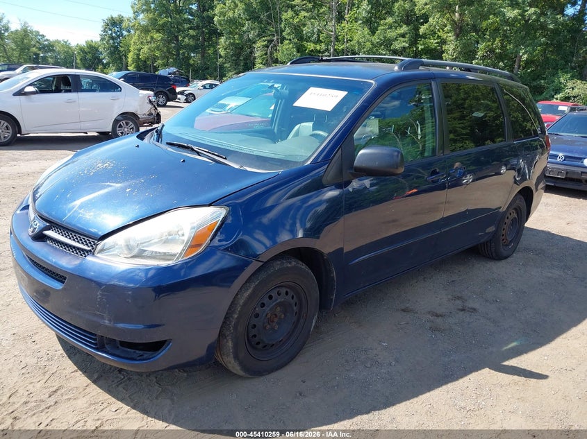 2005 Toyota Sienna VIN 5TDZA23C05S296762 IAAI salvage auction — NORMAL WEAR, Clear (Maryland), sold $1,050 on 2026-07-15 (photo 2)