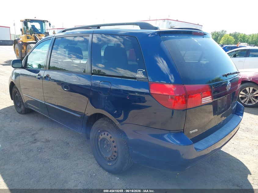 2005 Toyota Sienna VIN 5TDZA23C05S296762 IAAI salvage auction — NORMAL WEAR, Clear (Maryland), sold $1,050 on 2026-07-15 (photo 3)