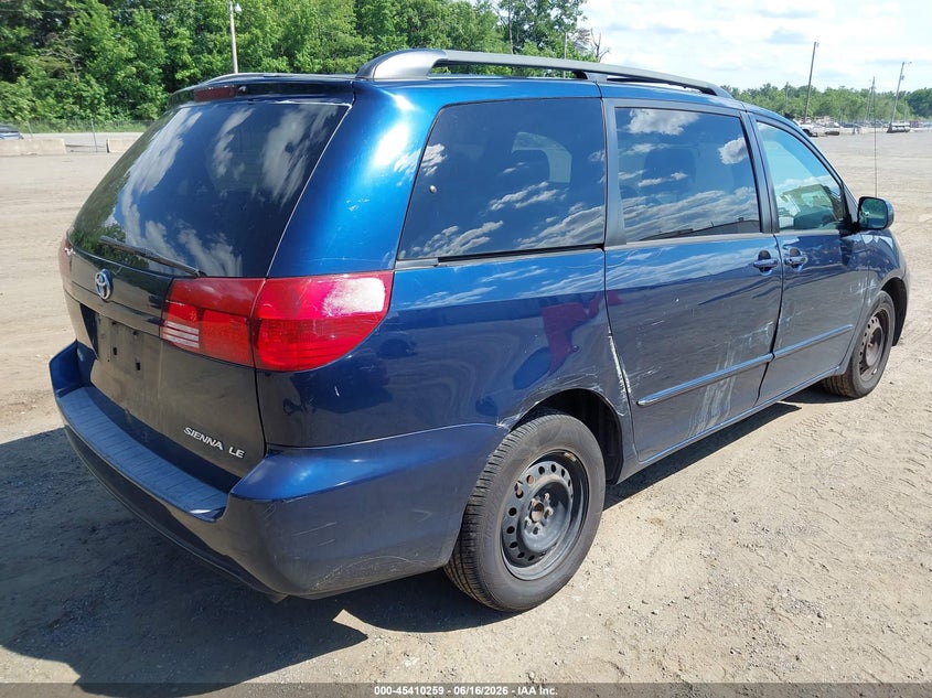 2005 Toyota Sienna VIN 5TDZA23C05S296762 IAAI salvage auction — NORMAL WEAR, Clear (Maryland), sold $1,050 on 2026-07-15 (photo 4)