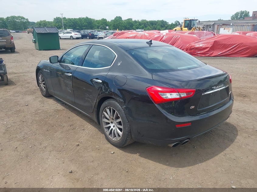 2015 Maserati Ghibli VIN ZAM57RTA2F1149664 IAAI salvage auction — LEFT & RIGHT, Salvage Title, sold $3,850 on 2026-08-12 (photo 6)