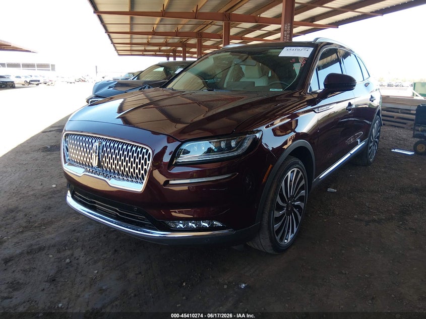 2022 Lincoln Nautilus VIN 2LMPJ9JP3NBL23962 IAAI salvage auction — REAR END, Salvage Title, sold $18,850 on 2026-08-25 (photo 2)