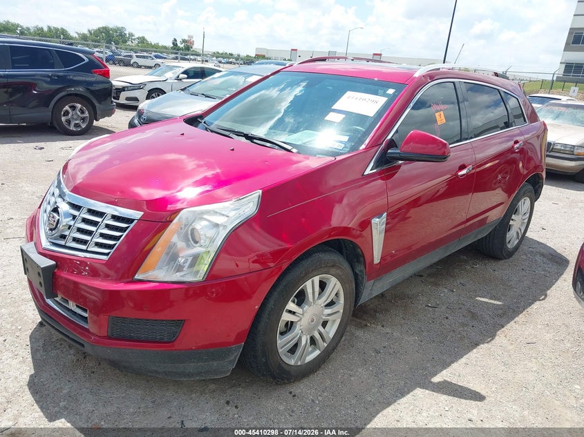 2016 Cadillac Srx VIN 3GYFNBE37GS582668 IAAI salvage auction — HAIL, Original (Texas), sold $2,750 on 2026-09-01 (photo 2)