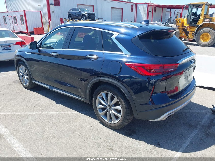 2021 Infiniti Qx50 VIN 3PCAJ5BA6MF114189 IAAI salvage auction — NORMAL WEAR, Salvage Title - Dealer (California), sold $7,100 on 2026-07-09 (photo 3)