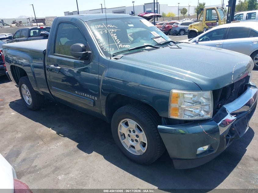 2008 Chevrolet Silverado VIN 1GCEC14J58Z186762 IAAI salvage auction — FRONT END, Salvage Certificate (California), sold $4,650 on 2026-07-19 (photo 1)