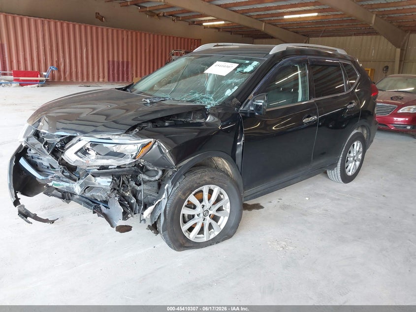 2017 Nissan Rogue VIN KNMAT2MT5HP609843 IAAI salvage auction — FRONT END, Salvage (Tennessee), sold $700 on 2026-07-29 (photo 2)