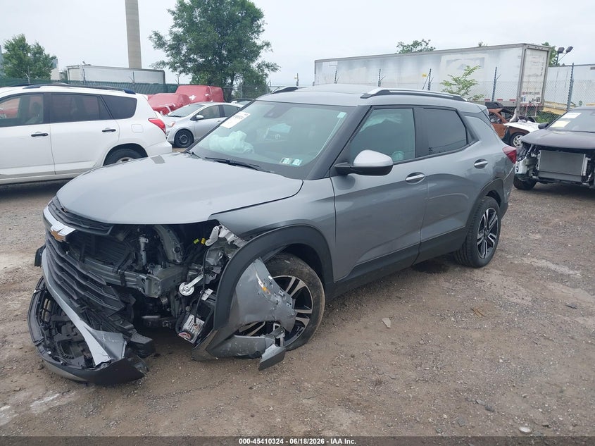 2024 Chevrolet Trailblazer VIN KL79MRSL3RB099550 IAAI salvage auction — LEFT FRONT, Salvage (Pennsylvania), sold $5,500 on 2026-07-31 (photo 2)