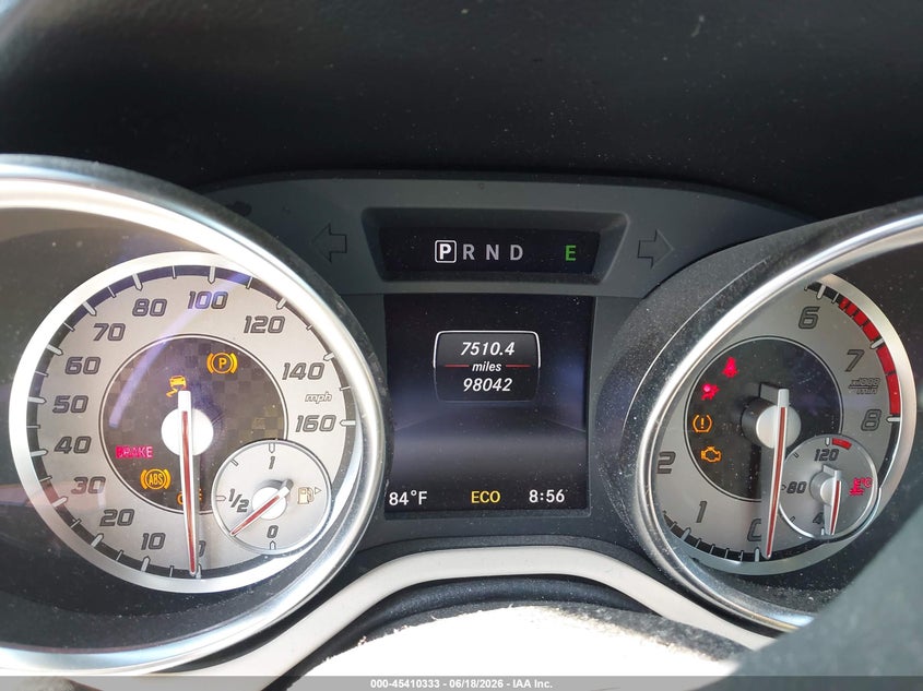 2014 Mercedes-benz Slk-klasse VIN WDDPK5HA1EF089946 IAAI salvage auction — FRONT END, Salvage (Texas), sold $2,150 on 2026-08-04 (photo 7)