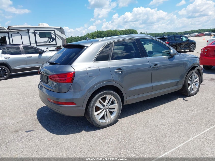 2016 Audi Q3 VIN WA1EFCFSXGR003664 IAAI salvage auction — RIGHT FRONT, Clear (Indiana), sold $5,200 on 2026-07-23 (photo 4)