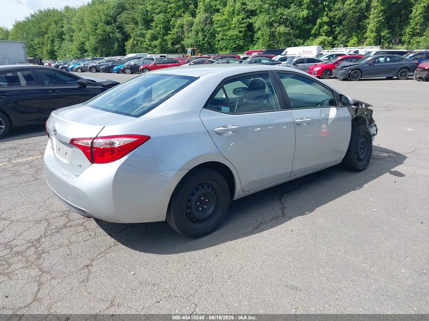 2017 Toyota Corolla VIN 5YFBURHE5HP571227 IAAI salvage auction — FRONT END, Salvage Title, sold $2,700 on 2026-08-02 (photo 4)