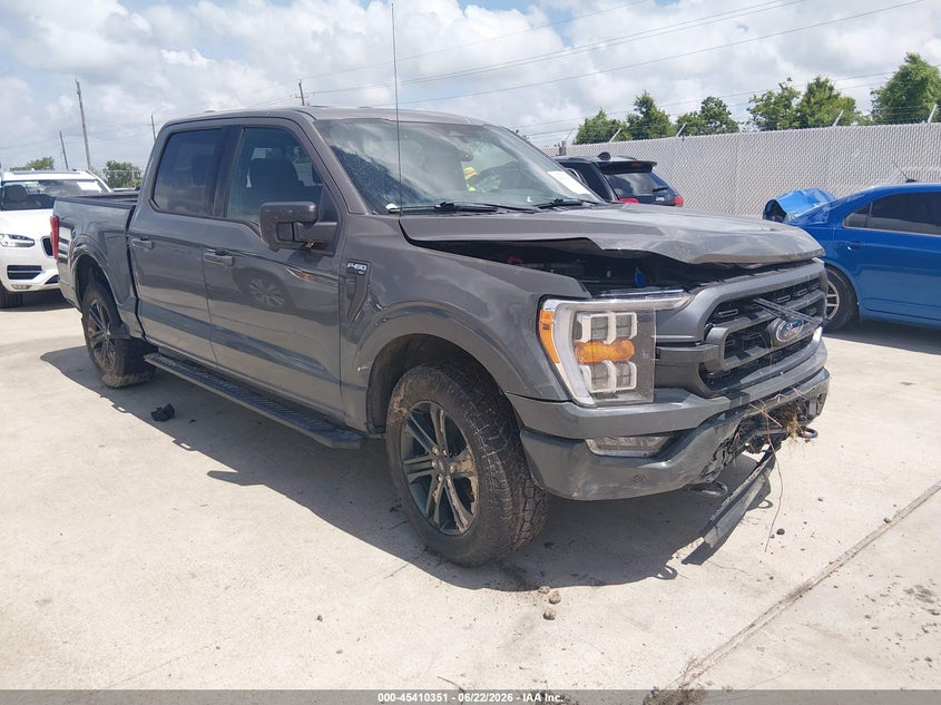 2021 Ford F-150 VIN 1FTEW1EP9MFA43884 — IAAI salvage auction photo