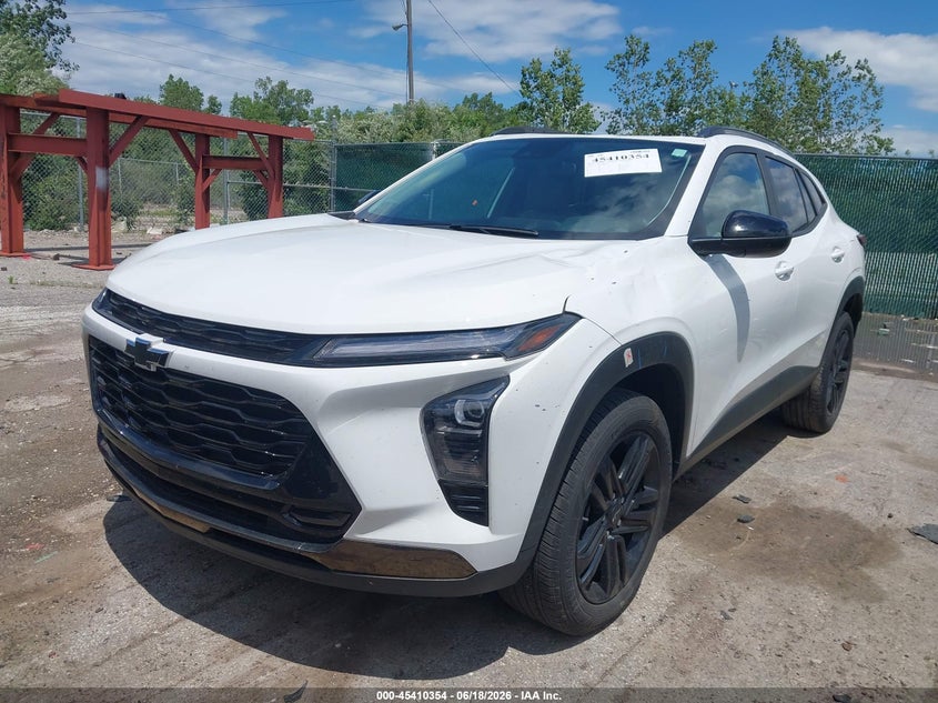 2025 Chevrolet Trax VIN KL77LKEP2SC027531 IAAI salvage auction — LEFT FRONT, Salvage (Ohio), sold $7,400 on 2026-07-14 (photo 2)