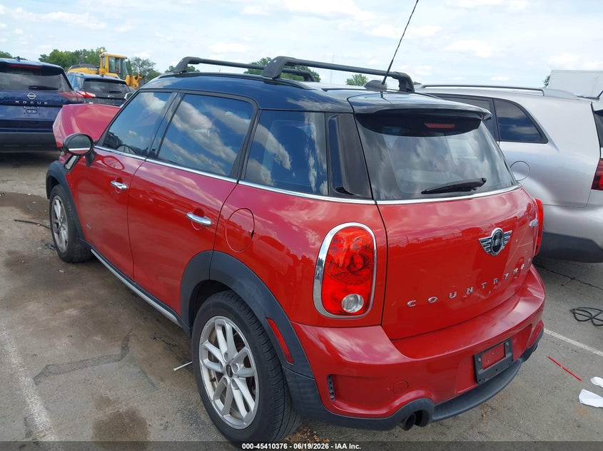 2016 Mini Countryman VIN WMWZC5C57GWU03190 IAAI salvage auction — FRONT END, Salvage (North Carolina), sold $825 on 2026-07-20 (photo 3)