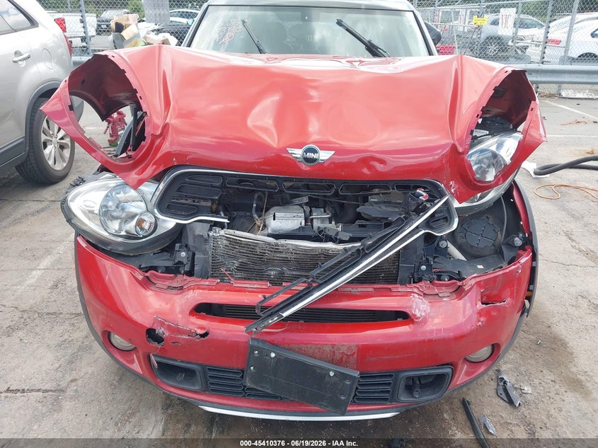 2016 Mini Countryman VIN WMWZC5C57GWU03190 IAAI salvage auction — FRONT END, Salvage (North Carolina), sold $825 on 2026-07-20 (photo 6)