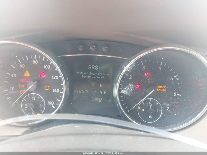 2008 Mercedes-benz R-klasse VIN 4JGCB65E38A071242 IAAI salvage auction — FRONT END, Salvage - Greater Than 75% (Maryland), sold $500 on 2026-07-26 (photo 7)