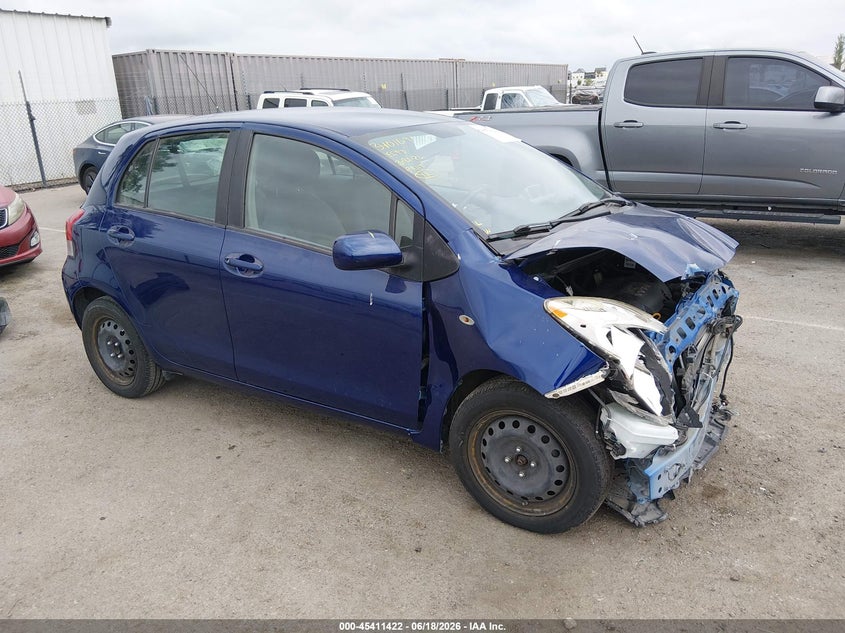 2011 Toyota Yaris VIN JTDKT4K32B5336205 IAAI salvage auction — FRONT END, Salvage (California), sold $750 on 2026-07-13 (photo 1)